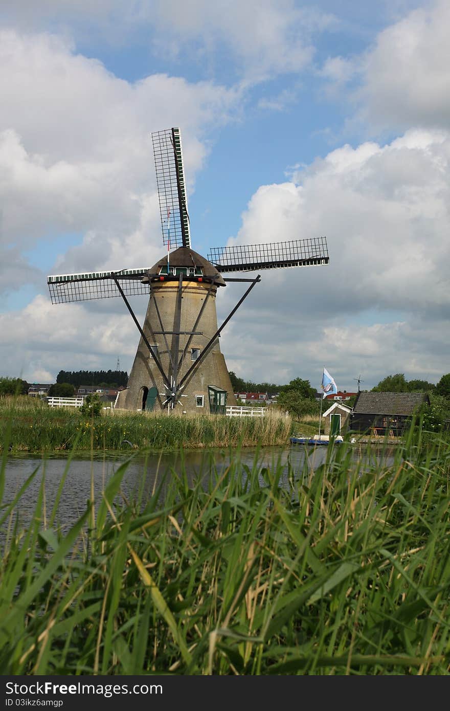 Windmill at Kinderdijk