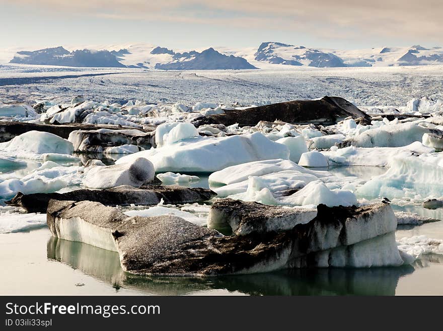 Jokulsarlon lagoon - Iceland.