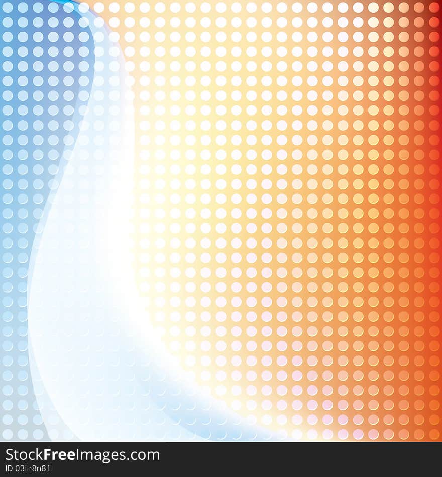 Abstract modern background with waves