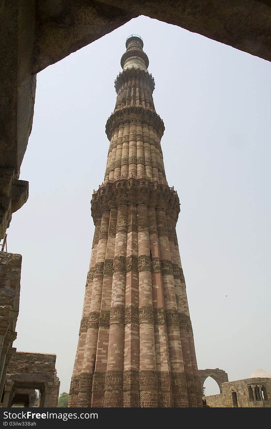 View Of Qutub Minar