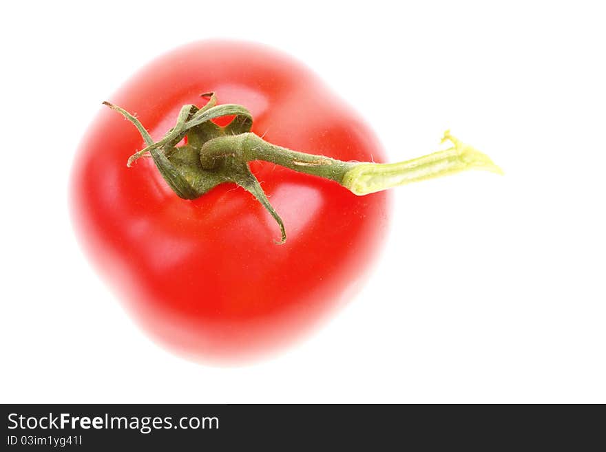 Tomato isolated on white background