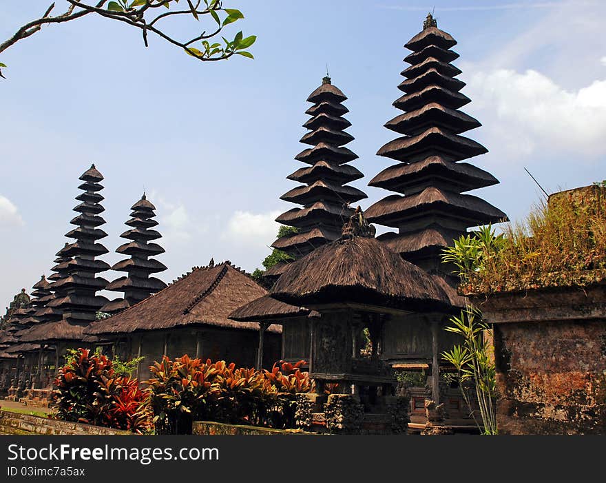 Taman Ayun Temple in Mengwi (Bali, Indonesia) on a beautiful sunny day. Originally dated from 1634. Taman Ayun Temple in Mengwi (Bali, Indonesia) on a beautiful sunny day. Originally dated from 1634.