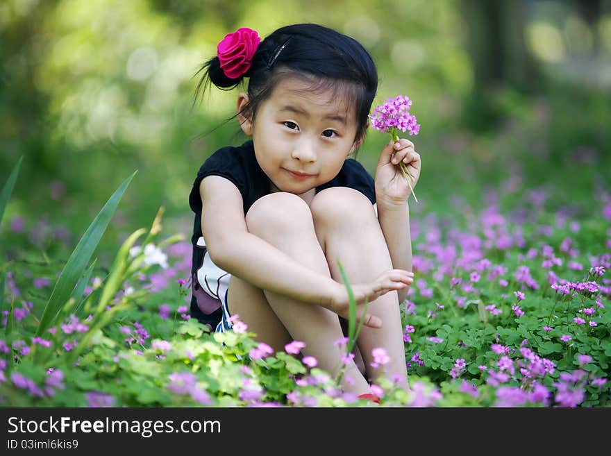 Chinese lovely pretty cute girl in the park. Chinese lovely pretty cute girl in the park