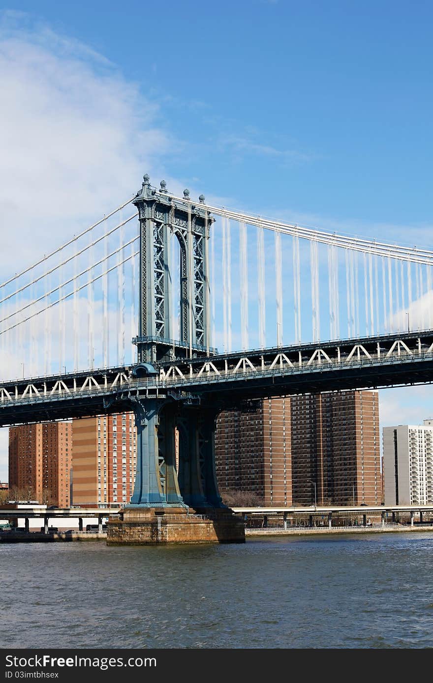 Manhattan Bridge in New York City