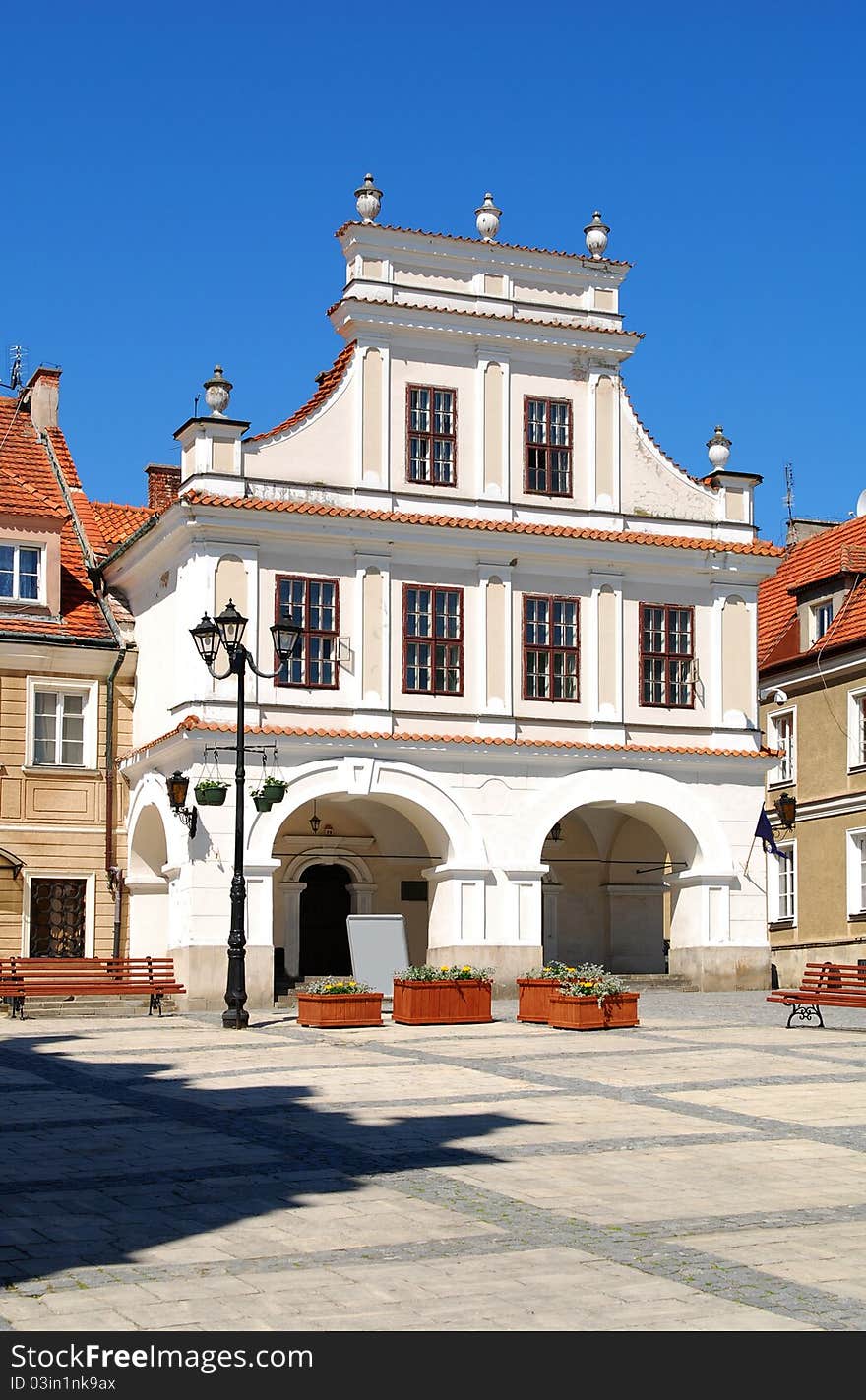 The View Of Sandomierz, Poland.