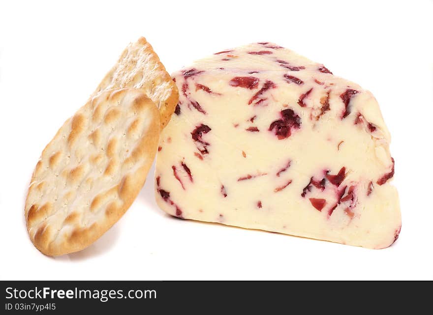 Wensleydale and Cranberry cheese and biscuits