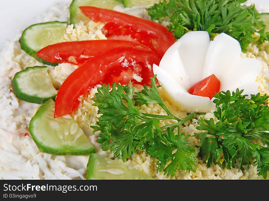 Salad With Eggs