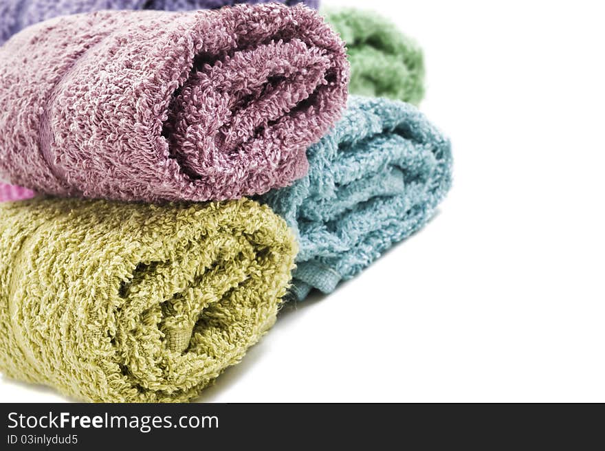 Fresh Rolled Up Towels