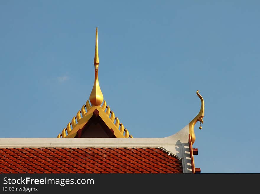 Thai style architecture, Bangkok, Thailand. Thai style architecture, Bangkok, Thailand