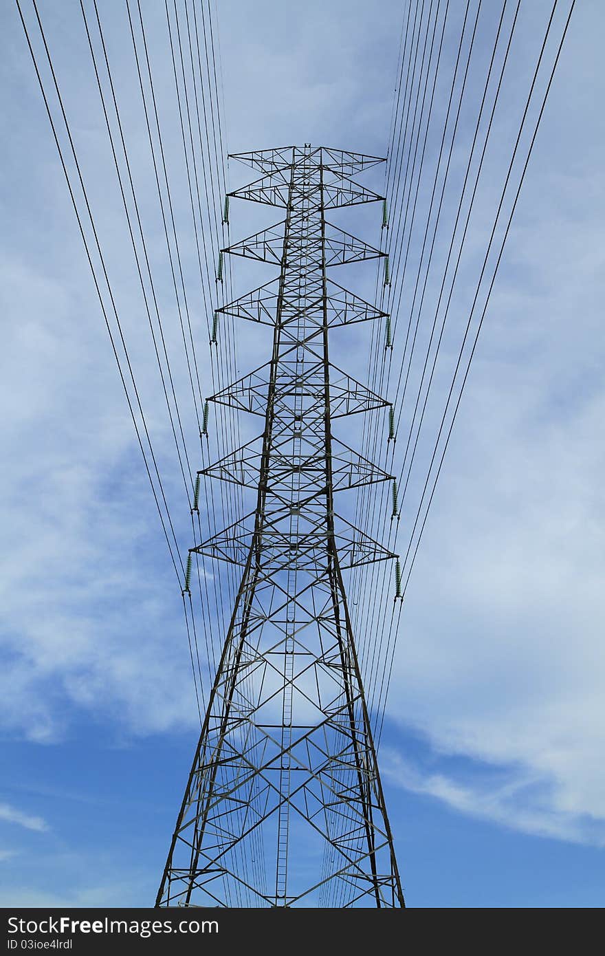 Electric power post