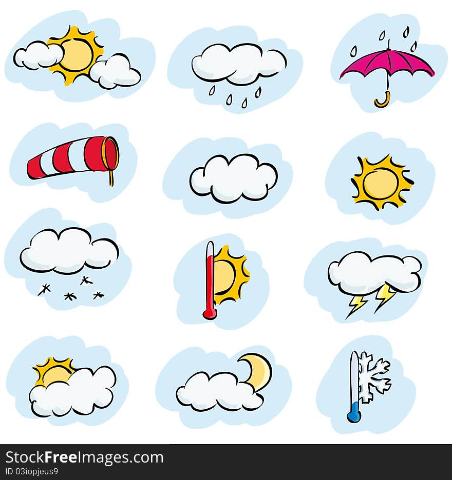 Weather icons