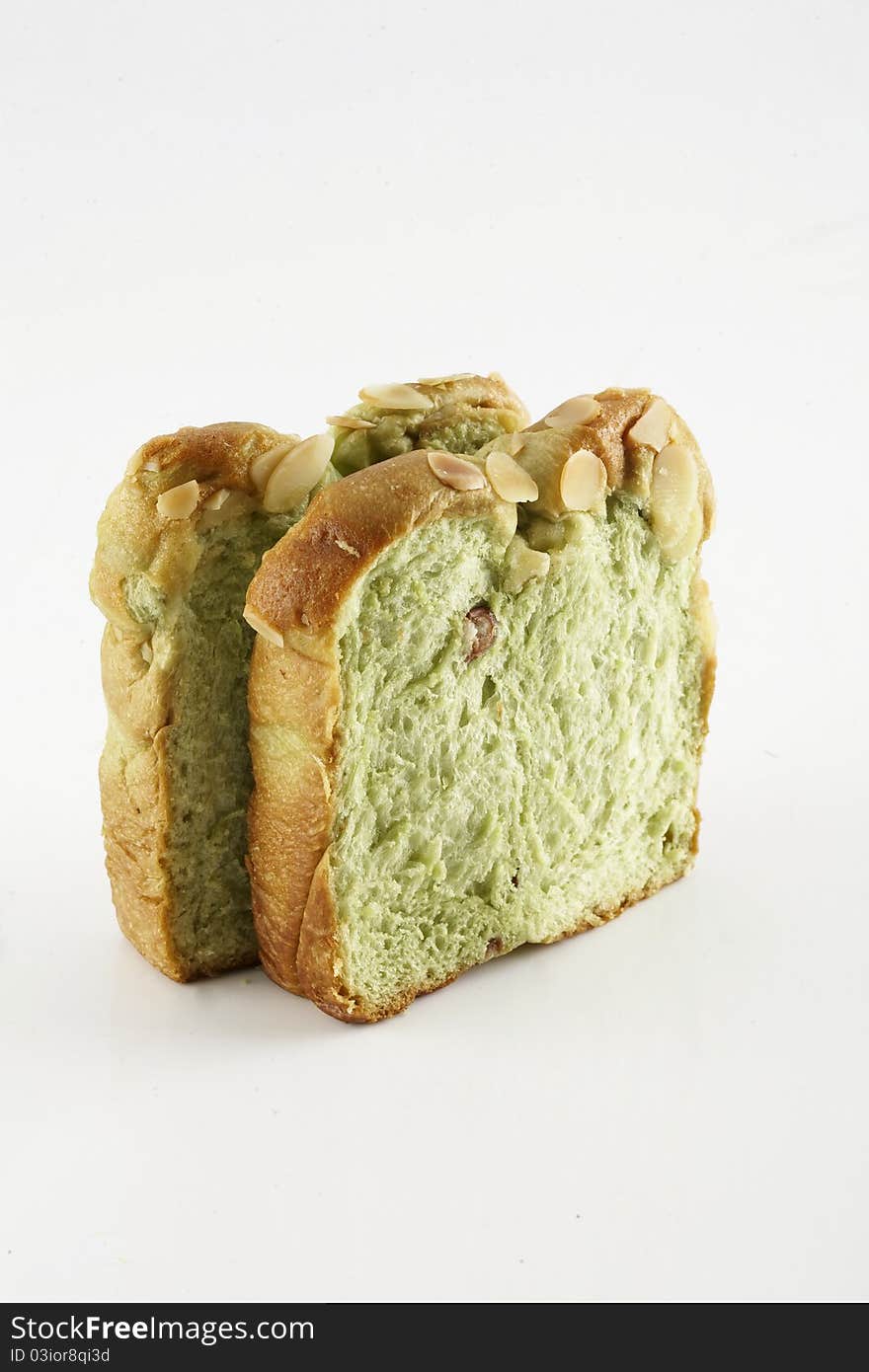 Green tea bread