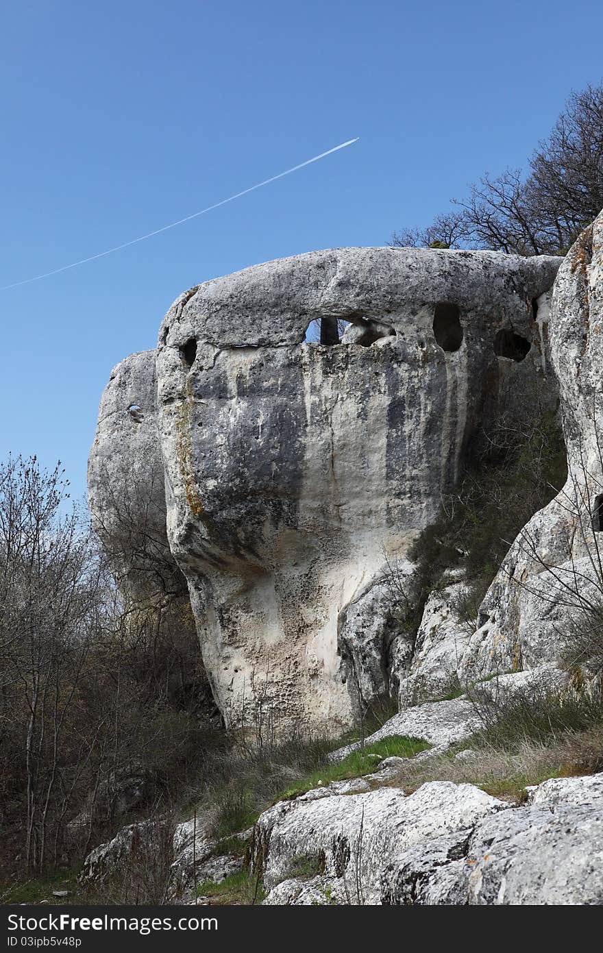 Travel into Crimean mountains in Ukraine. Travel into Crimean mountains in Ukraine