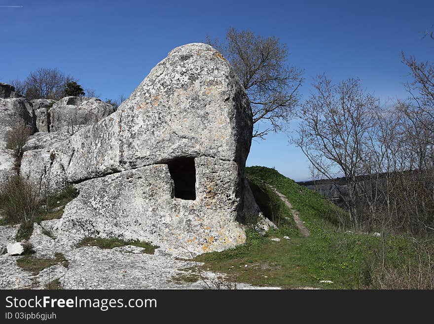 Travel into Crimean mountains in Ukraine. Travel into Crimean mountains in Ukraine