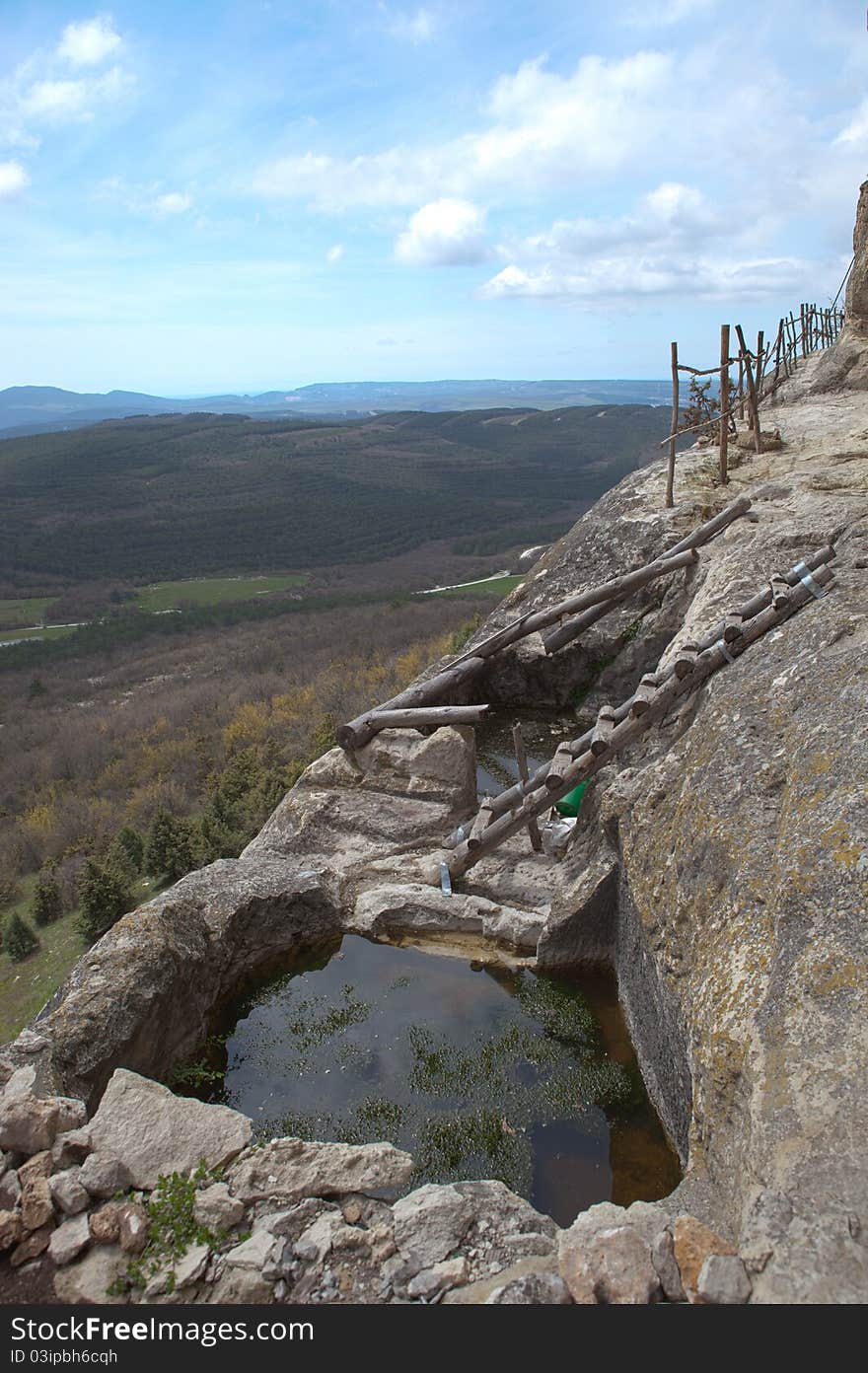 Travel into Crimean mountains in Ukraine. Travel into Crimean mountains in Ukraine