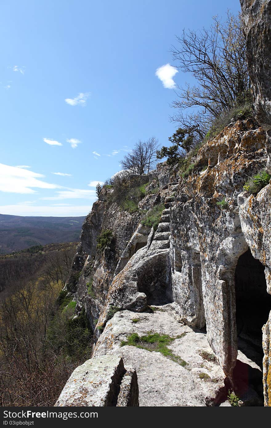 Travel into Crimean mountains in Ukraine. Travel into Crimean mountains in Ukraine