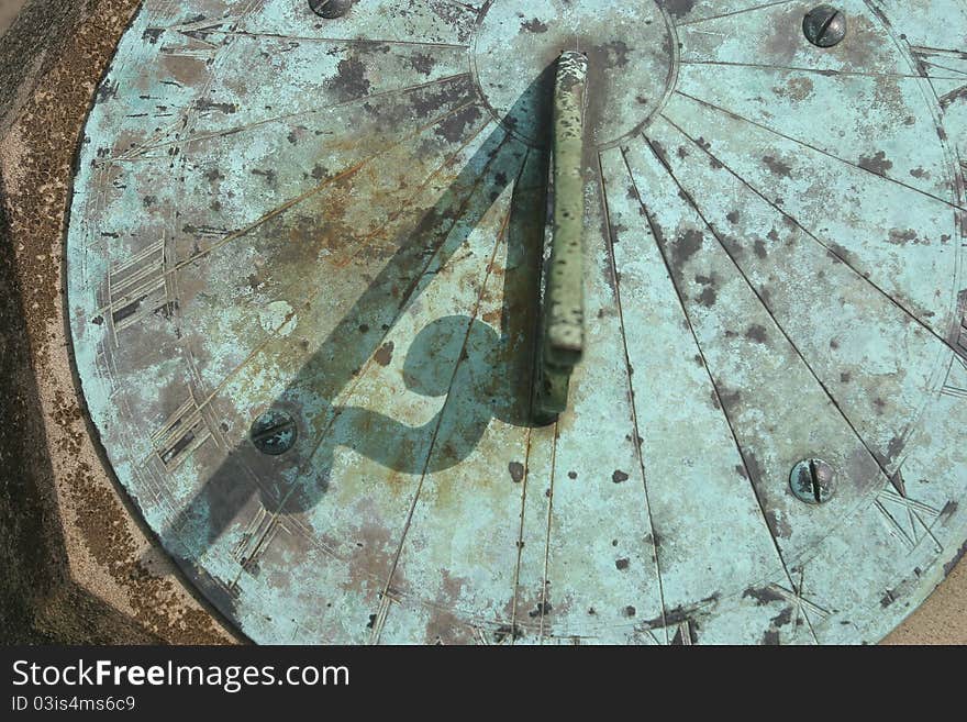 A Picture of a sundial