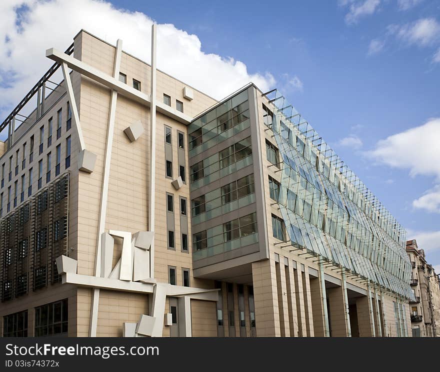 One of the new university building