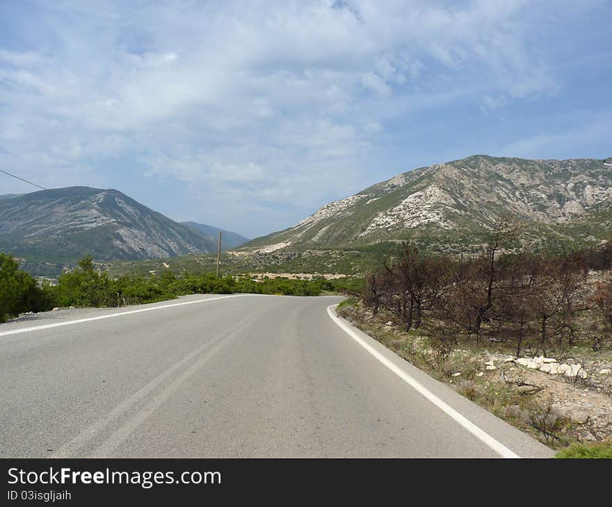 Road In The Mountains