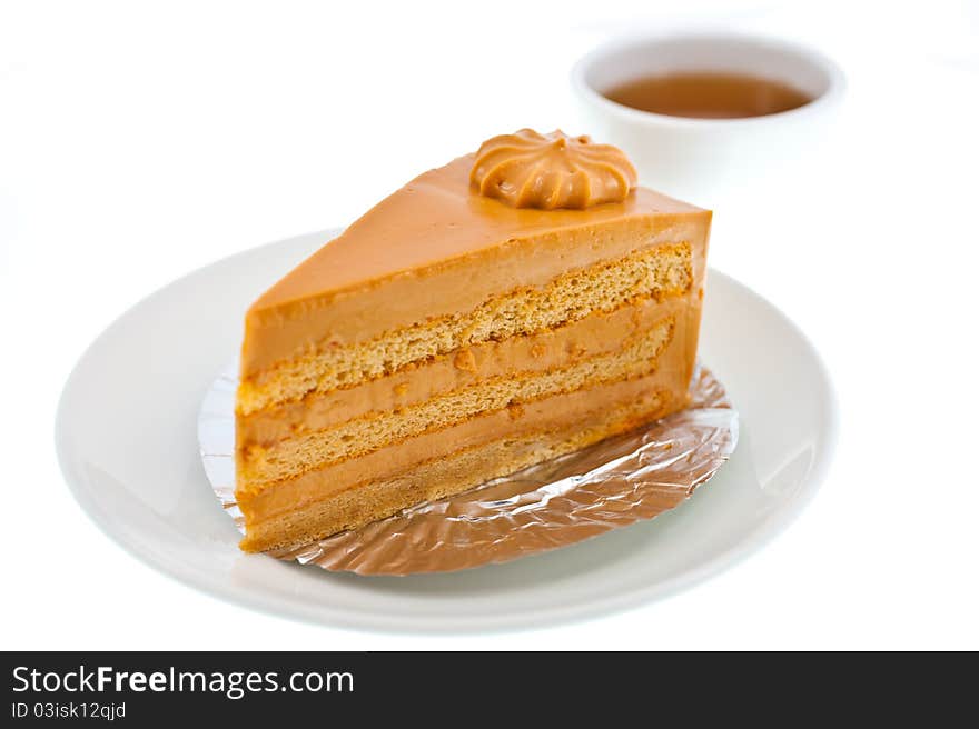 Thai Tea Cake