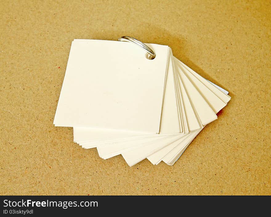 Small notepaper