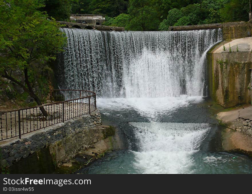 Great Falls in Abkhazia