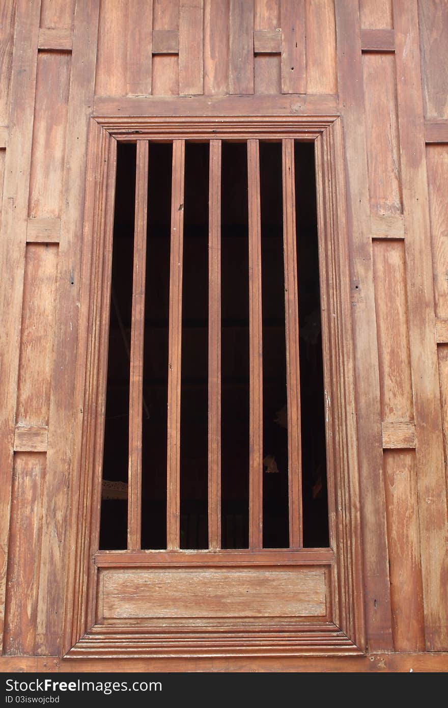 Window of native Thai style