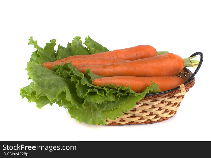 Vegetables In Basket