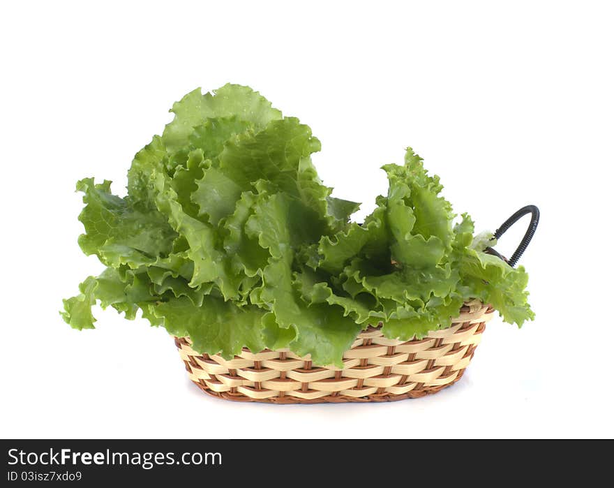 Vegetables in basket