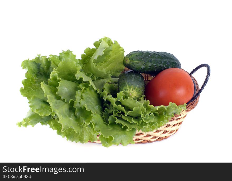 Vegetables In Basket