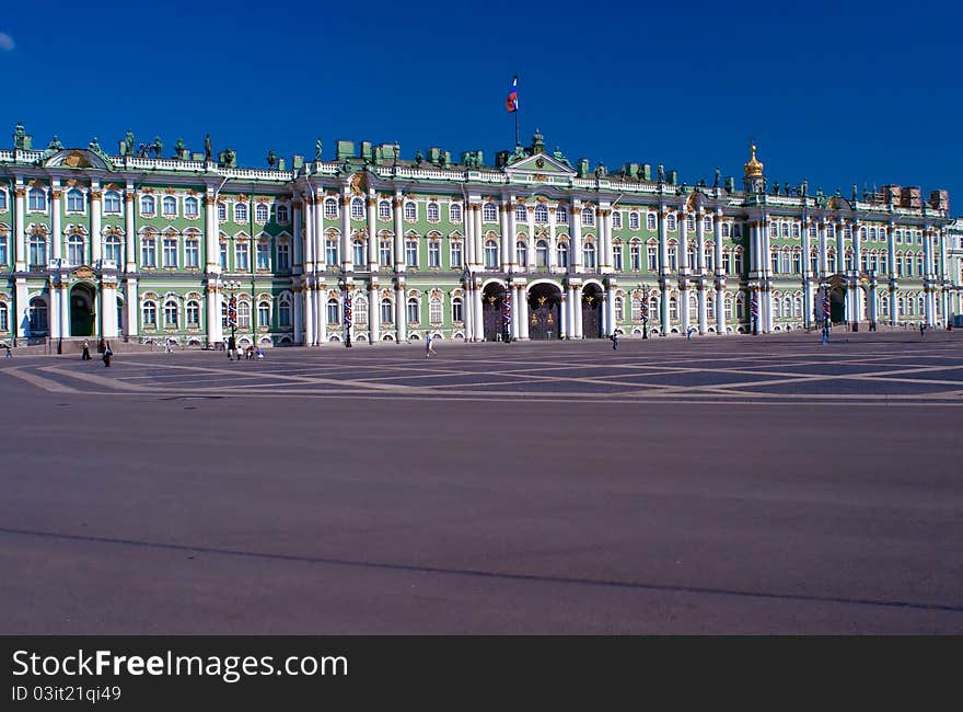 Wide-angle View Of Hermitage