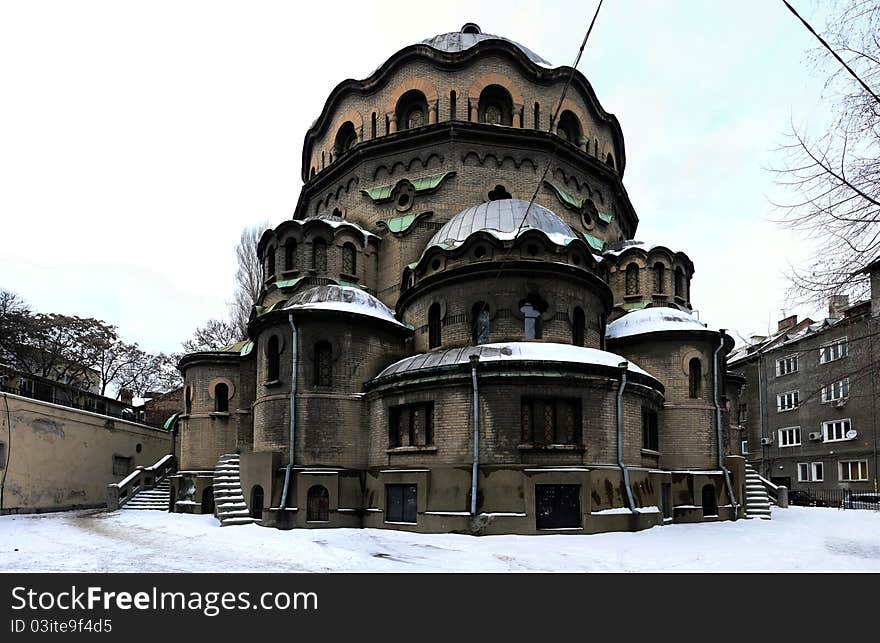 Church of Saint Paraskeva in winter, Sofia. Bulgaria. Church of Saint Paraskeva in winter, Sofia. Bulgaria