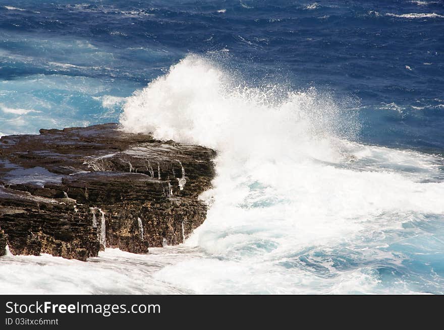 Rocky coast