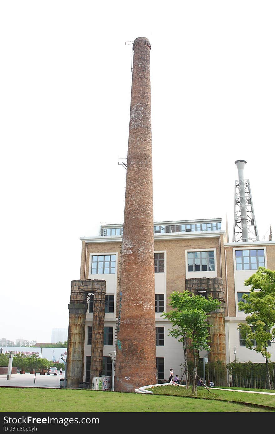 Ningbo city finally a chimney