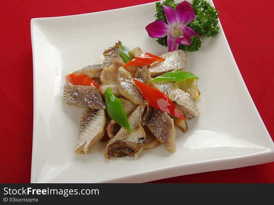 Dried salted fish