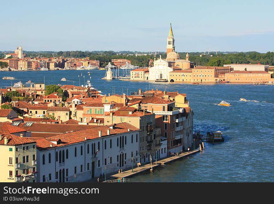 Sailing Through Venice