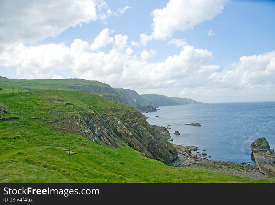 Cliffs of the coast