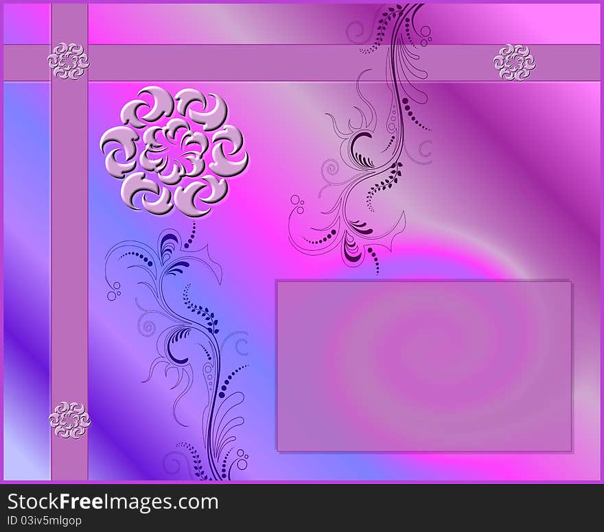 Illustration of Classic Design Background