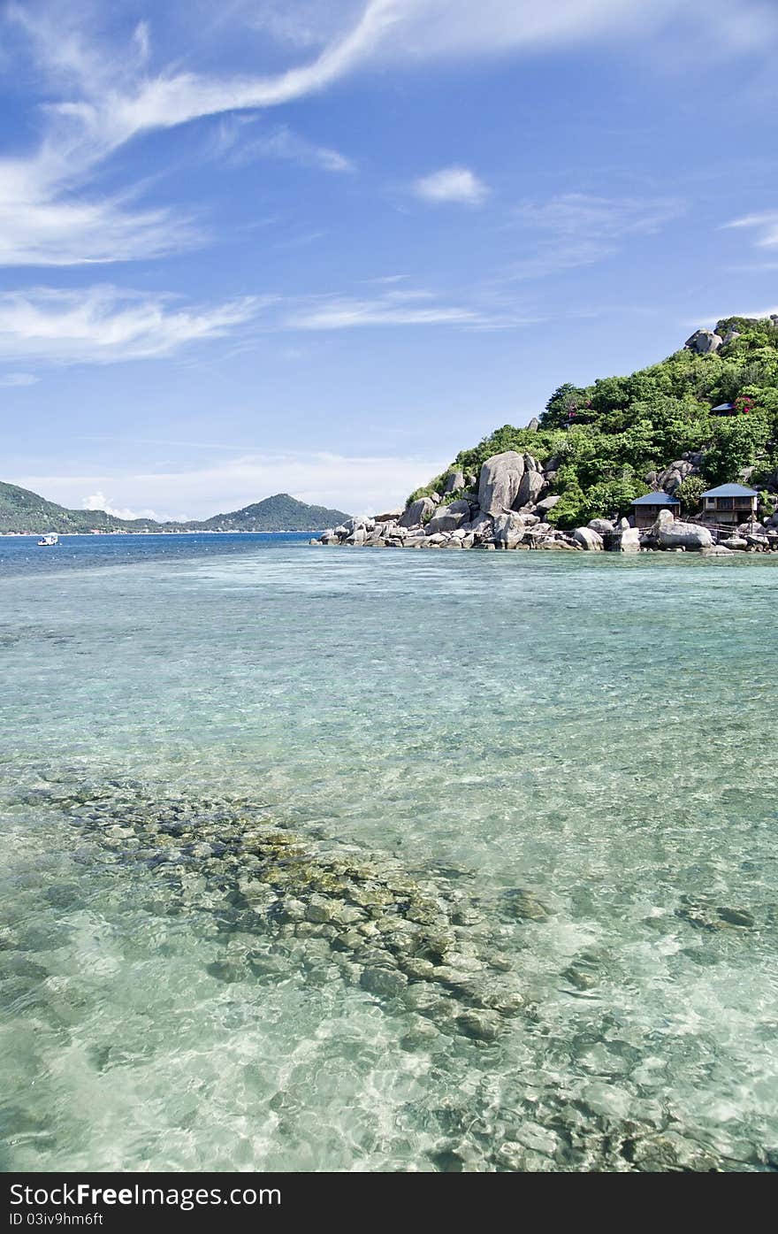 Koh Nangyuan Island
 at chumporn ,Thailand ,Asia