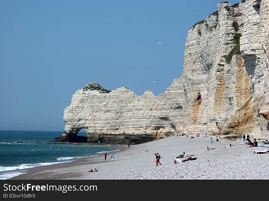 Mar En Etretat