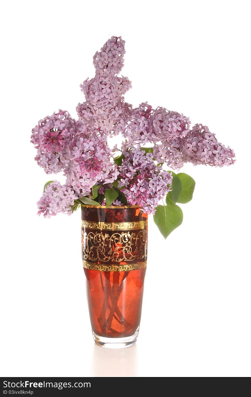 Lilac in a vase