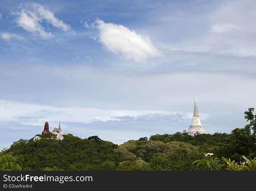 View of Wat Maha Samanaram