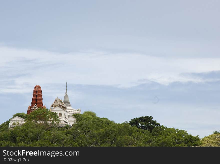 View of Wat Maha Samanaram