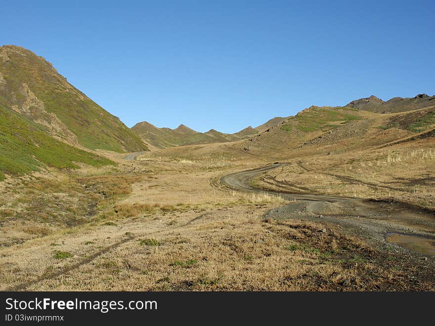 Landscape in Mongolia