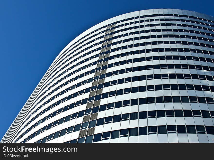 Curved Office Building