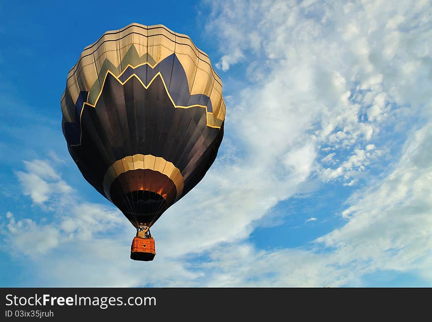 Balloon with blue sky in Thailand.