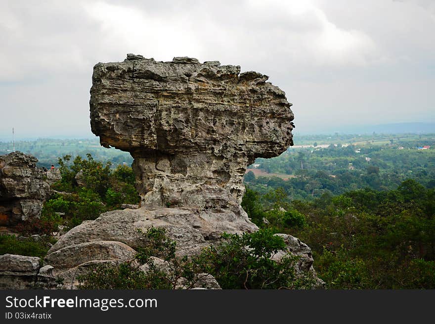 Standing Stones natural in Thailand