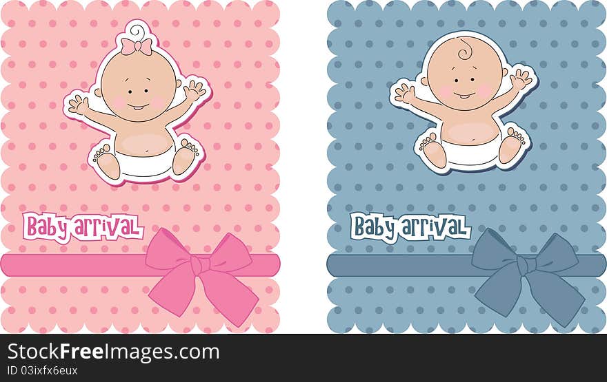 Baby Arrival Cards