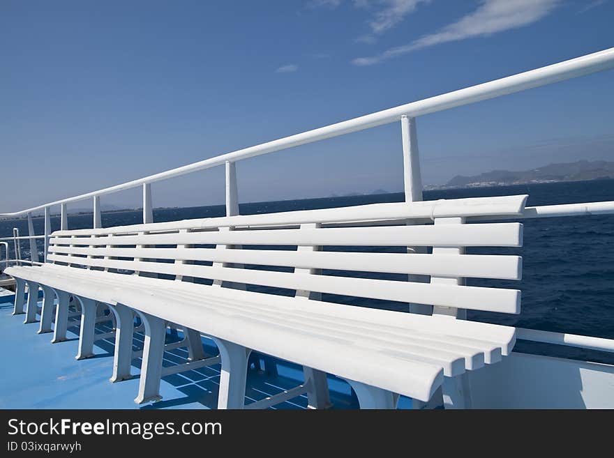 Bench In A Boat