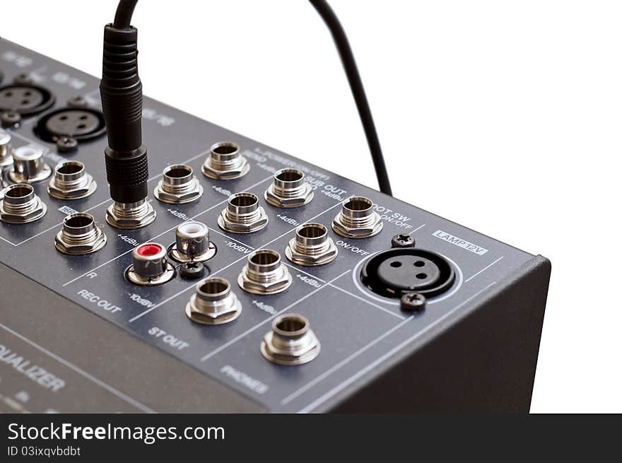 Isolated DJ Mixer